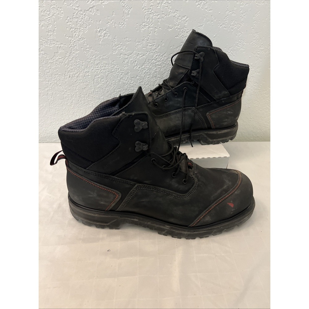 RED WING 2400 BRNR XP Safety Toe Waterproof Boot Mens 14D Black 2413-18 EU 48